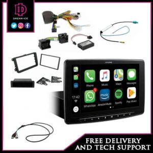 VW Amarok 2015/16 Alpine ILX-F905D Halo 9 with Alpine Pro Perfect Fit Kit and Camera Retention
