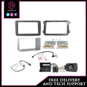 Volkswagen T5/5.1 Double Din Headunit Installation Kit