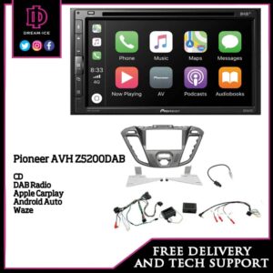 Ford Transit Custom 2012 - 2016 Headunit Replacement kit ( PIONEER Z5200DAB )