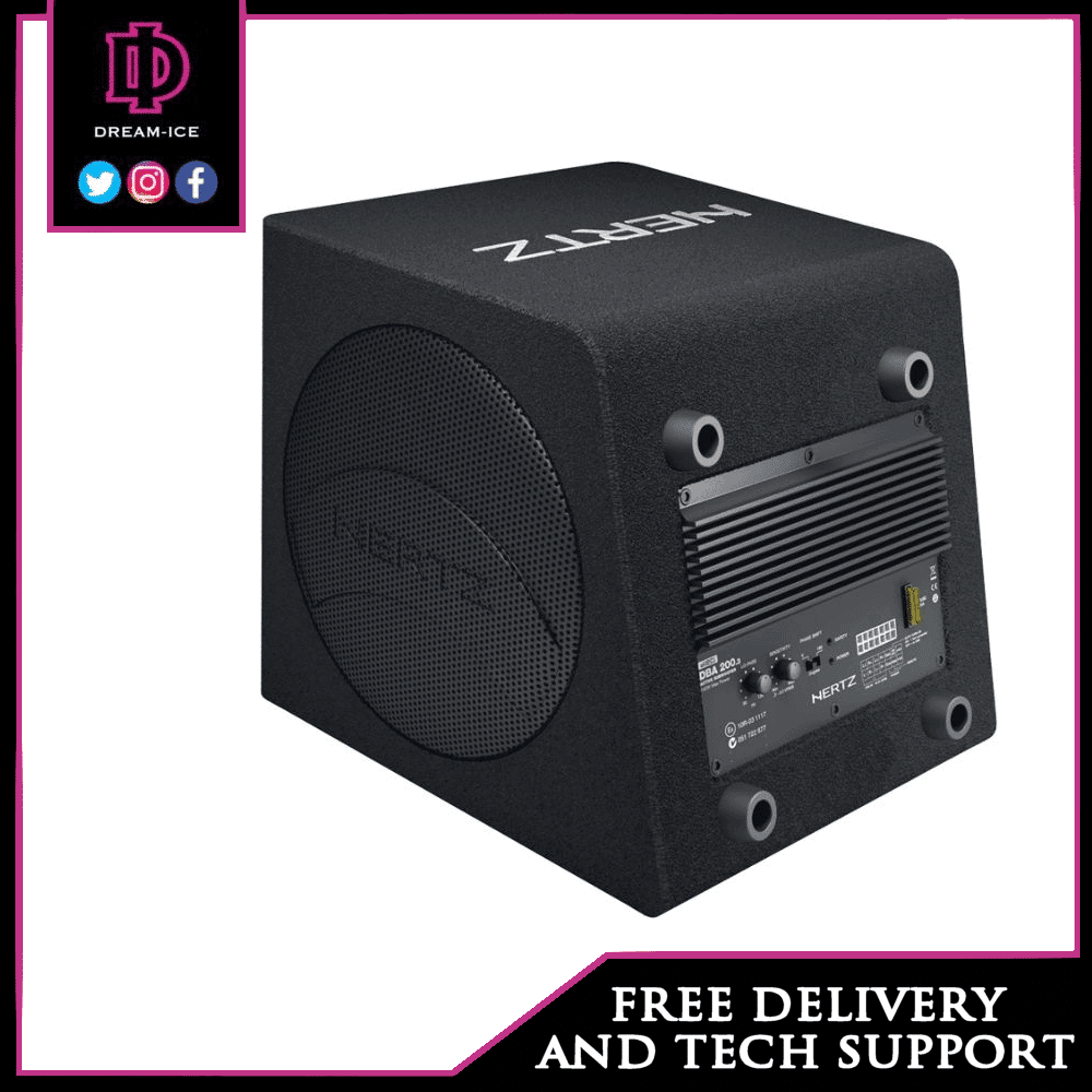 HERTZ DIECI DBA 200.3- 8" ACTIVE SUB BOX - Image 2