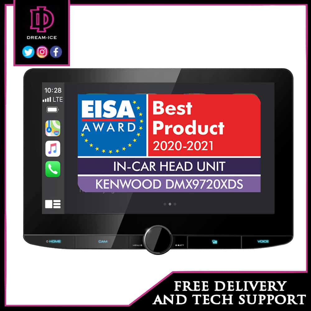 KENWOOD DMX 9720XDS with Fiat Ducato 2014-2021 fitting kit - Image 2