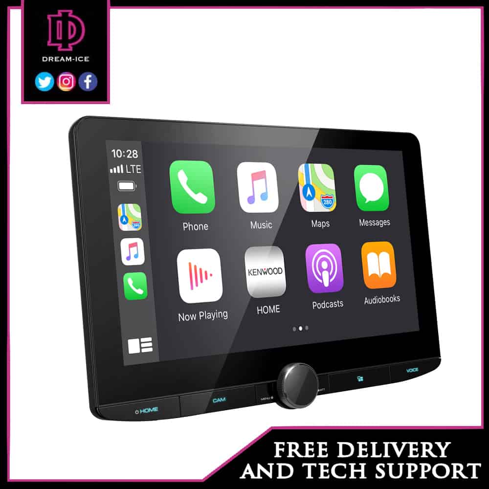 KENWOOD DMX 9720XDS with Fiat Ducato 2014-2021 fitting kit - Image 3