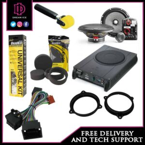 vauxhall vivaro 2015 speaker and subwoofer pro install pack
