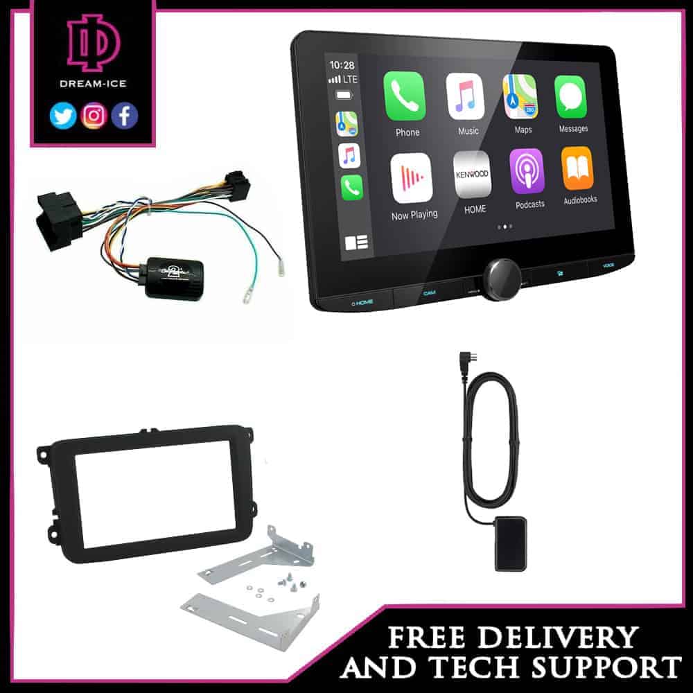 VW T5/T5.1 Kenwood DMX 9720XDS 10" Floating display