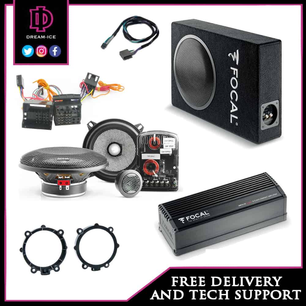 Mercedes Vito 2006-2014 Full speaker, Sub and Amp upgrade from Factory Stereo Pro Fit Kit