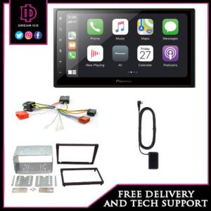 Pioneer SPH DA250DAB with Vauxhall Vivaro pre 2014 fitting kit