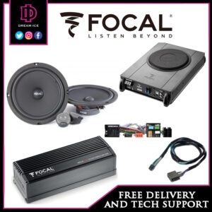 VW T6 Full Audio Package With Slim Line Underseat Subwoofer