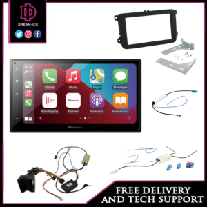 Pioneer SPH-DA160DABS with Volkswagen Transporter T6 Installation kit