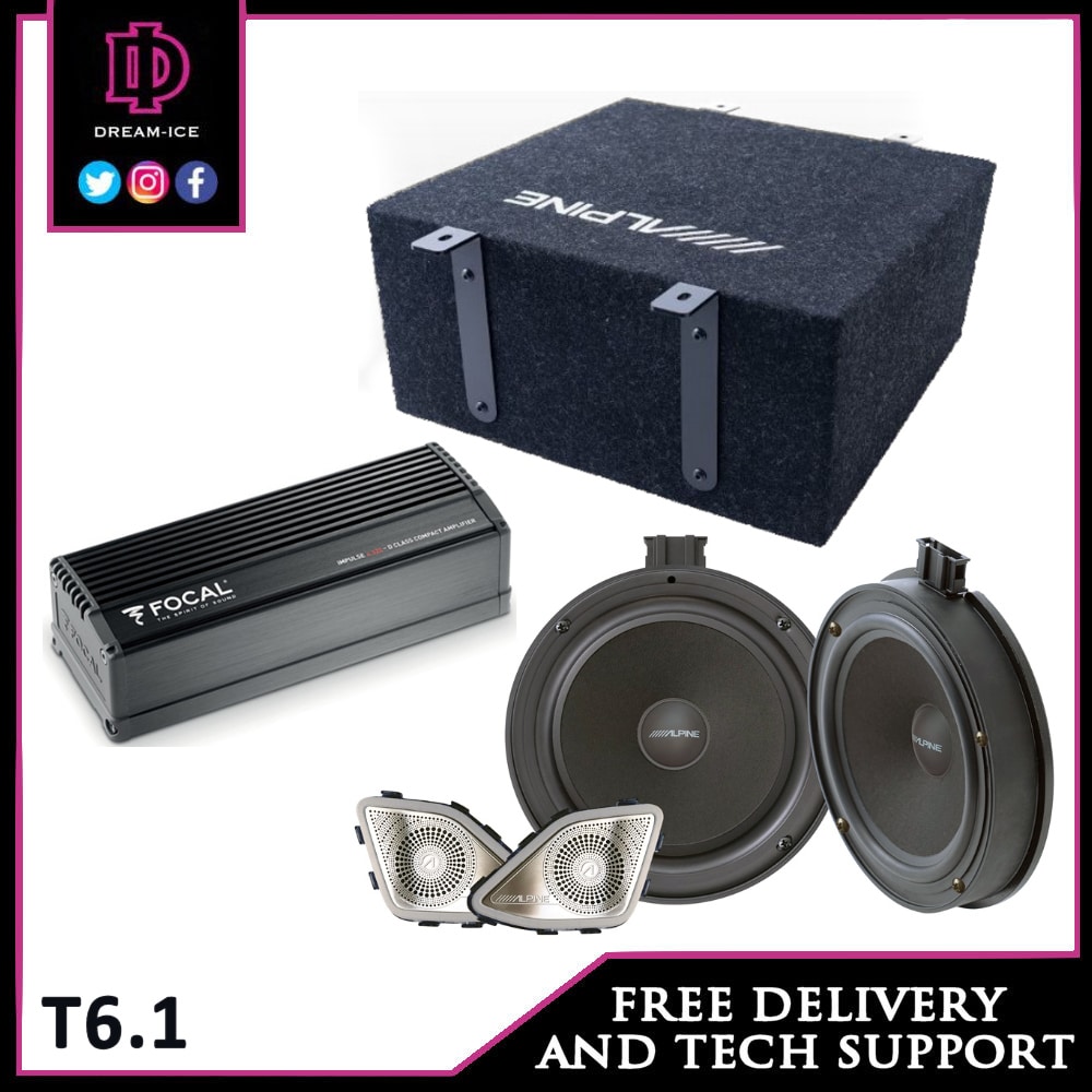 Volkswagen T6.1 audio upgrade package with Focal Impulse 4.320 Amp