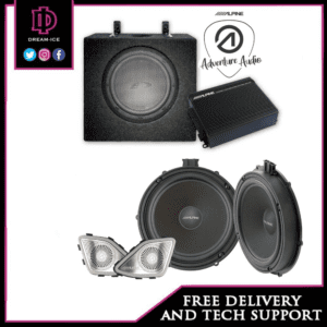 ALPINE adventure audio upgrade kit T6.1 with Alpine SPC 106T6.1