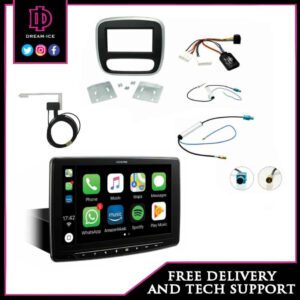 Renault Trafic 2014 > 2019 Alpine ILX-F905D Halo (wireless CarPlay) 9″ floating screen & full Installation Kit