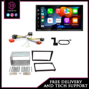 Vauxhall Vivaro Pre 2014 Kenwood DMX7722DABS (wireless) & full Installation Kit