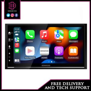 Kenwood DMX-7722DABS Double Din Headunit (wireless)
