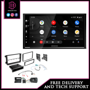 VW T5 Kenwood DMX7722DABS (Wireless) Headunit with full installation kit