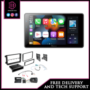 Pioneer SPHEVO950 DAB (wireless) 9" floating screen with VW T5 full installation kit