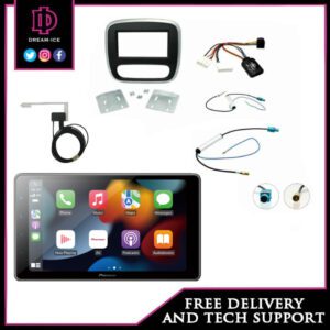 Renault Trafic 2014 > 2019 PIONEER SPH EVO950DAB (wireless) 9" floating screen & full Installation Kit