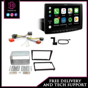 Renault Trafic Pre 2014 Alpine ILX-F905D Halo (wireless CarPlay) 9″ floating screen & full Installation Kit