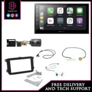 Pioneer SPH-DA360DABS (Wireless) with Volkswagen Transporter T5 Installation kit
