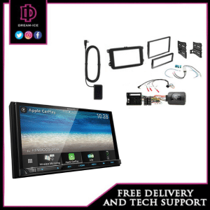 Kenwood DMX8021DABS with Volkswagen Caddy 2004-2020 Installation kit