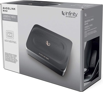 INFINITY BASSLINK MINI COMPACT UNDER SEAT POWERED SUBWOOFER SYSTEM ...