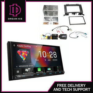 Kenwood DMX8021DABS with Volkswagen Crafter 2006-2016 Installation kit