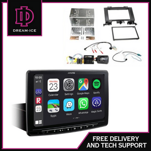 VW Crafter 2006-2016 Alpine ILX-F115D Halo 11 (wireless CarPlay) 11″ floating screen & full Installation Kit