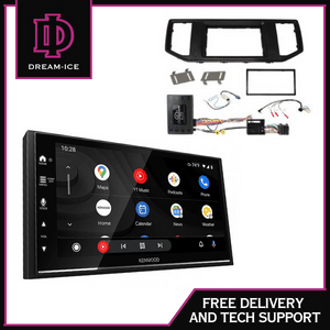 VW Crafter 2017> Kenwood DMX7722DABS (Wireless) Headunit with full installation kit