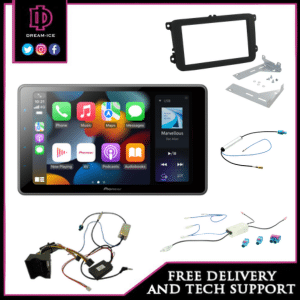 Pioneer SPHEVO950 DAB (wireless) 9" floating screen with VW T6 full installation kit