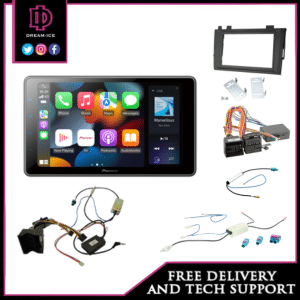 Pioneer SPHEVO950 DAB (wireless) 9" floating screen with VW T6.1 full installation kit