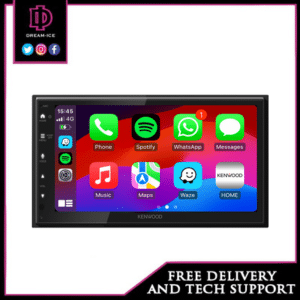 KENWOOD DMX 5023DAB Wired Apple Carplay & Android Auto