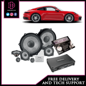 Bespoke Porsche 991 (992) Bespoke Car Audio Utopia Speaker Upgrade