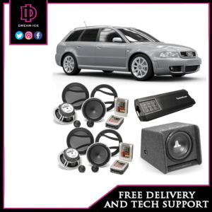 Audi B5 A4 S4 RS4 Bespoke Car Audio Speaker & Subwoofer Upgrade