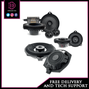 BMW Focal Front / Rear Speaker & Underseat Subwoofer Upgrade Package